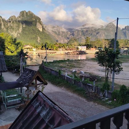 Bungalows Le Jardin Vangvieng Vang Vieng Esterno foto