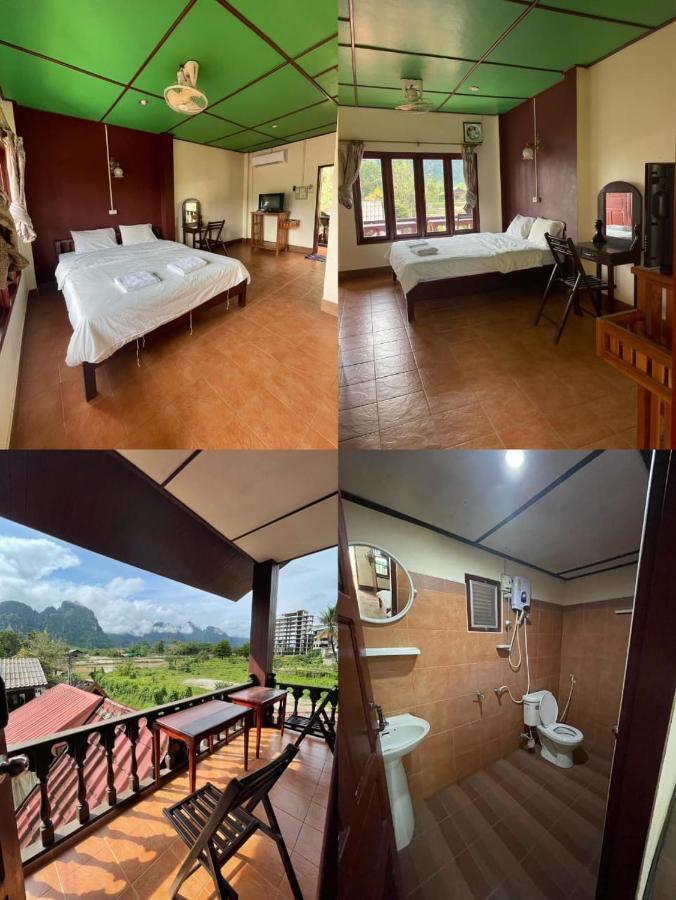 Bungalows Le Jardin Vangvieng Vang Vieng Esterno foto