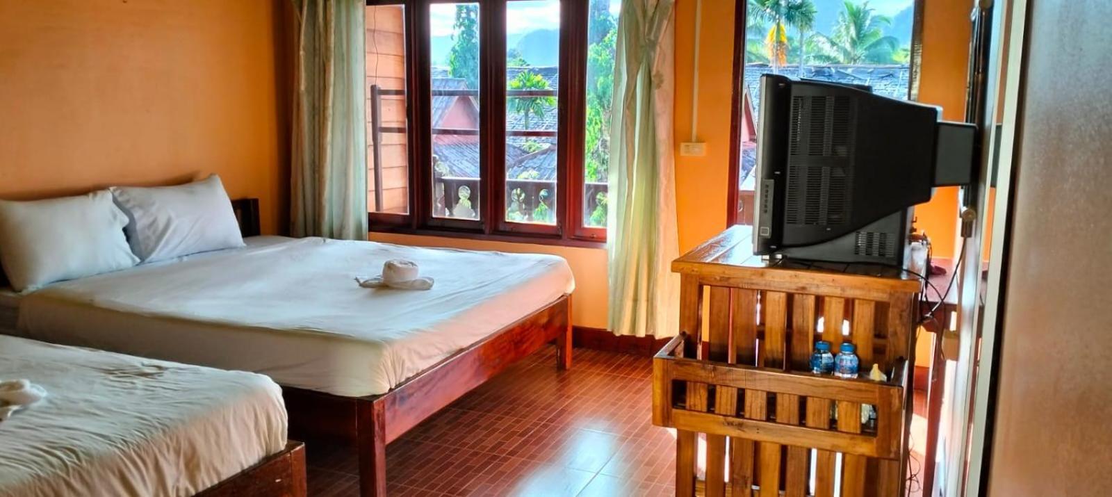 Bungalows Le Jardin Vangvieng Vang Vieng Esterno foto