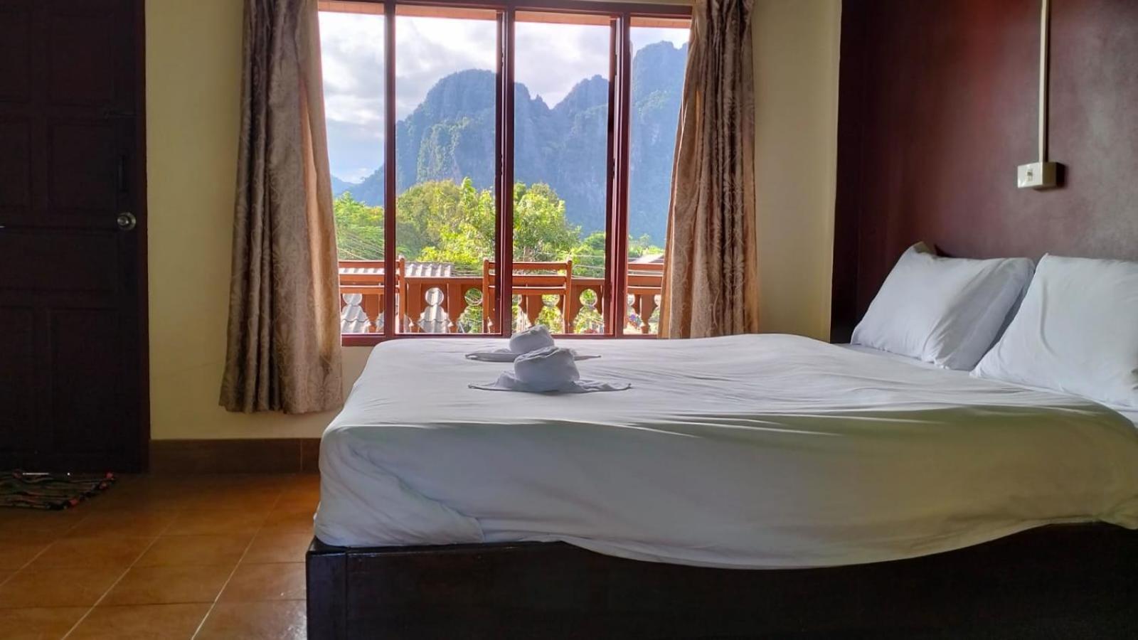 Bungalows Le Jardin Vangvieng Vang Vieng Esterno foto